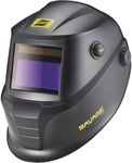 ESAB 070000490 SAVAGE A40 Welding Helmet, External Shade Adjustment, 10x5cm True Color Viewing Lens, Sensitivity/Delay Control