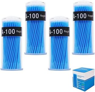 Shintop 400pcs Disposable Micro Applicators Brushes Great for Dental/Oral/Makeup (Blue, 2.5mm)