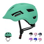 Kids Helmet Toddler Bike Helmet for 2-8 Years Old Boys Girls Adjustable Skateboard Helmet Multi-Sports Lightweight Helmet Safety Protection Gear for Cycling Skateboard Scooter (Green, S)