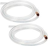 The Original Safety Siphon Safety Siphon - Safe Multi-Purpose Self Priming Fuel Pump 10 Foot Hose, 1/2 Valve - Pack of 2