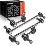 A-Premium Set of 4, Front & Rear Sway Bar Links Kit Stabilizer Bar Links Compatible with Honda CR-V 2007-2016, Replace # K750151 K750156