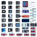 ELEGOO Upgraded 37 in 1 Sensor Modules Kit with Tutorial Compatible with Arduino UNO R3 MEGA Nano Raspberry pi 4