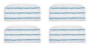 4 x Main Floor Cleaning Mop Pads for Black & Decker FSM1500 FSM1600 FSM1610 FSM1620 FSMH1621 FSM1630 FSMP20 FSMH13E10-GB FSMH1321-GB Steam Mops