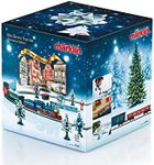 Märklin 81845 Z Weihnachtsstartpackung Santa Claus Christmas Starter Pack, Model Railway with Locomotive and car, Gauge Z, Single, Multicoloured, Mini