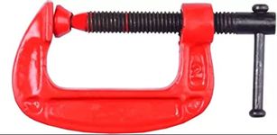 VISKO 319 2" G -Clamp | Woodwork Building | Multipurpose Hand Tool | Home Appliance | Red Color |