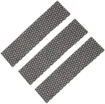 PATIKIL 8.5" x 2" x 0.2" Air Conditioner Foam Filter, 3 Pack Air Filtering Replacement Washable Reusable for Air Conditioning Purifiers, Black