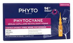 Phyto Phytocyane Anti Hair Loss Treatment for Women 12 x 5ml