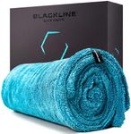 Blackline Microfiber Car Drying Towel 24"x36", 1300GSM Twisted Loop
