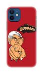 NDCOM for iPhone 12 Mini Back Cover Budbak Printed Hard Case