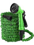 Vroxy Magic Hose Garden Pipe, 7.5M/25 Feet Expandable Garden Hose for Car Washing Gun Retractable Garden Watering Hose Pipe with Gun for Car, Random color