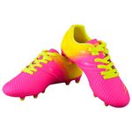 Vizari Liga FG Soccer Cleats for Kids | 100% Synthetic Football Cleats for Comfortable Wear | Water Resistant Two Tone Soccer Shoes with Anti-Stretch Lining for Flexible Indoor and Outdoor Play,