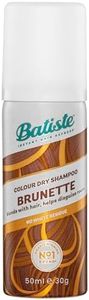 Batiste Brunette Dry Shampoo 50ml - Instantly Refreshes Hair, Gently Removes Oil, Won't Dry Out, No White Residue - Hair Care - Perfect for On Go, Gym & Travel - 50ml