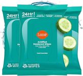 Lume Acidified Deodorant Wipes - 24