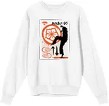 Cobra Kai Miyagi-Do Karate Crane Pose Logo Men's White Sweater-Small