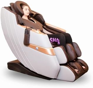 ARG HEALTH CARE Electric Massage Chair/Massage Chair for Pain Relief (Model Z80) with Head Mssage, 3D, 40 Airbags Body Scanner, 10 Auto Modes, Zero Gravity Recliner, Brown