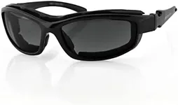 BOBSTER ® Road Hog 2, Gloss Black Frame, Dual Grade Reflective, Smoked, Amber, & Clear Lens