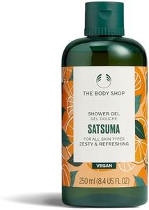 The Body Shop Satsuma Shower Gel | Refreshes & Cleanses with Satsuma Extract & Aloe Vera | Zesty Citrus Fragrance | For All Skin Types | Vegetarian Formula | For Men & Women | 250ml