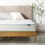 Zinus Essentials Innerspring 15cm Single Mattress Spring Bed - Blue Piping, Foam Comfort Tight Top