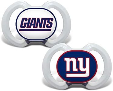 Baby Fanatic Pacifier 2-Pack - NFL New York Giants - Officially Licensed League Gear