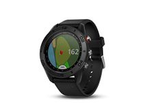 Garmin Approach S60, Premium GPS Golf Watch with Touchscreen Display and Full Color CourseView Mapping, Black w/Silicone Band