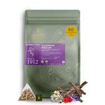 Luxmi Estates Valerian Dream – Organic Sleep Tea | 50 Plant-Based Biodegradable Bags | USDA Organic | Valerian Root, Chamomile, Lavender & Rose | Caffeine Free Best For Insomnia, Anxiety & Stress Relief, Relaxation, Restful and Peaceful Sleep
