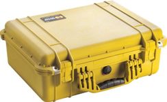 Pelican 1500 Camera Case with Foam (Yellow)