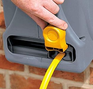 Hozelock 2-in-1 Compact Enclosed Hose Reel with 25m Hose & Connectors