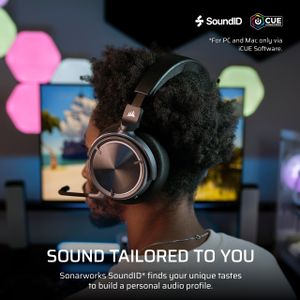 Corsair VIRTUOSO MAX Wireless Gaming Headset – High-Fidelity Audio
