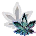 1 Pcs Leaf Maple Resin Mould, Weed Ashtray Silicone Moulds, Leaf Tray Mould Ideal for Jewellery Storage Box Handmade Crafts Home Decoration (M590)