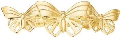 Ettika Gold Hair Clips. Hair Barrettes for Women, Butterfly Darling. Gold Tone Plated, Barrettes for Women. Hair Accessories