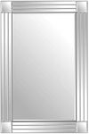 Silver Triple Bevelled Venetian Wall Mirror 3Ft X 2Ft (91cm X 61cm)