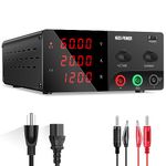 NICE-POWER DC Power Supply Variable, 60V 20A 1200W High Power Bench Power Supply with Encoder Knob, Benchtop Lab Power Supply, Adjustable Switching Regulated Power Supply