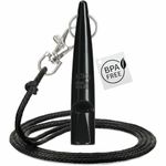 ACME 210.5 Classic Dog Whistle Black — 6200Hz Spaniel & Gundog Recall Training Whistle, Pealess, Weatherproof, With Lanyard