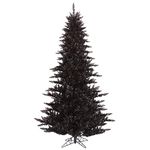 Vickerman Black Fir Christmas Tree, 7.5