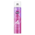 Alberto VO5 Extra Firm Hold 24h humidity protection Hair Spray for lightweight 4/5 hold 6 x 400 ml, White