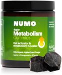 Numo Apple Cider Vinegar Gummies from The Mother, ACV Gummies with Probiotics, Folic Acid, MCT Oil, Vitamin B12, Pomegrante, Supports Digestive Health, Immune System, Gut Health - 60 Count