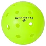 Dura Fast 40 Pickleballs | Outdoor pickleball balls | Neon | Dozen/Pack of 12 | USAPA Approved and the Official Ball of the Professional Pickleball Association Tour (PPA)