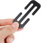 New Seat Belt Buckle Raises Your Seat Belt Makes Receptacle Stand Upright Hassle Free Buckling 2 Pcs Black