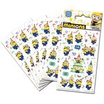 Paper Projects 01.70.15.060 Minions (6 Sheets) | Official Licensed Product | Perfect as Party Bag or Stocking Fillers, 12.5cm x 7.5cm