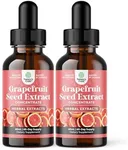 GSE Grapefruit Seed Extract Liquid - Super Concentrated Grapefruit Extract Rich in Bioflavonoids & Polyphenols for Digestive Health and Immune Support - Vegan Non-GMO & Alcohol-Free (120 Servings)