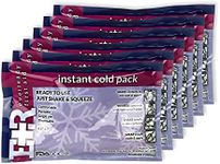 Ever Ready First Aid Disposable Cold Compress Therapy Instant Ice Pack for Injuries 4.5" x 7" - 6 Pack