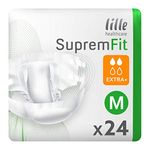 Lille Healthcare Suprem Fit Extra+ Medium (2650ml) 24 Pack Incontinence Protection