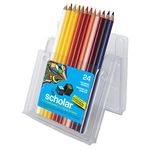 PRISMACOLOR Scholar Pencil, Art Pencils, Box of 24, Assorted Colours (92805)