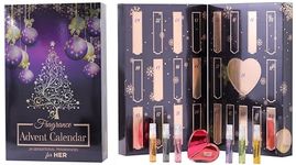 Fragrance Advent Calendar, 24 Sensational Fragrances for Her, Purple