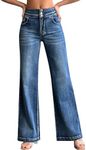 roswear Women’s Wide Leg Jeans Casu