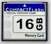 CompactFlash Memory Card 16G CF Car