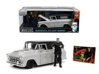 Jada Toys 253255032 Frankenstein 1957 Chevy Suburban 1:24, Two-Tone, Standard Size