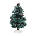 Department 56 Village Accessories Cardinal Pine Tree Figurine, 9 Inch, Multicolor