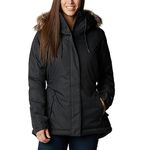 Columbia Women's Suttle Mountain II Insulated Jacket, Black, 1X Plus