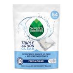 Seventh Generation Automatic Dishwasher Free & Clear 54 count